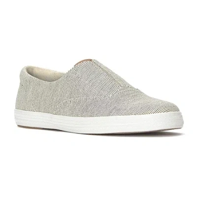 Keds Champion Speed Stripe Womens Sneakers In Gray