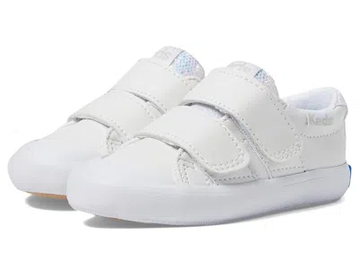 Keds Courtney Hl (toddler/little Kid) Girls Shoes White : 5 Toddler M, Leather
