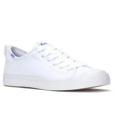 Keds Cruise Sneakers Women's White Canvas Slip On Casual Shoes Gal1805