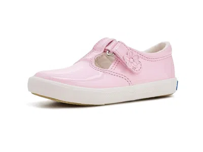 Keds Daphne Blush Patent (toddler/little Kid) Girl's Shoes Blush : 7 Toddler M, Synthetic In Pink