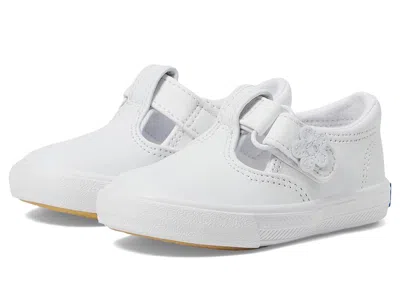 Keds Daphne (toddler/little Kid) Girl's Shoes White : 1 Little Kid M, Leather/rubber