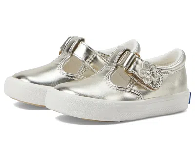 Keds Daphne (toddler/little Kid) Girls Shoes Metallic : 9.5 Toddler M In Silver