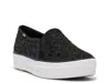 Keds Deck Platform Sneaker In Black