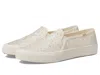 Keds Double Decker Glitter In White