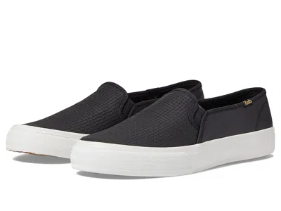 Keds Double Decker Slip On In Black
