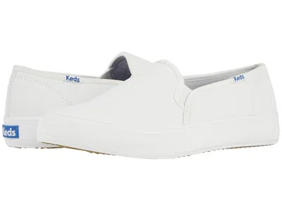 Keds Double Decker Slip On In White