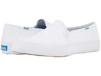 Keds Double Decker Slip On In White