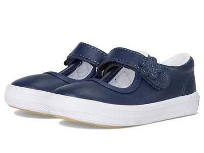 Keds Ella Mary Jane (toddler/little Kid) Girls Shoes Navy : 6.5 Toddler W In Blue