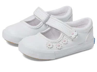 Keds Ella Mj Flowers (toddler/little Kid) Girls Shoes White : 5.5 Toddler M, Synthetic