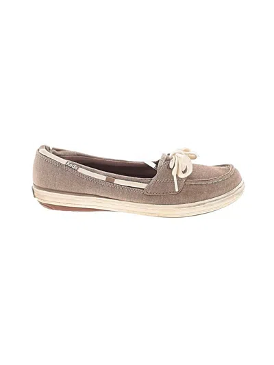 Pre-owned Keds Flats In Brown