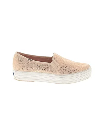 Pre-owned Keds Flats In Tan