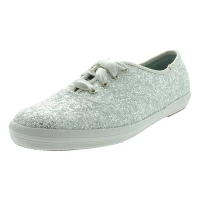 Keds For Kate Spade Womens Glitter Padded Insole Fashion Sneakers In Multi
