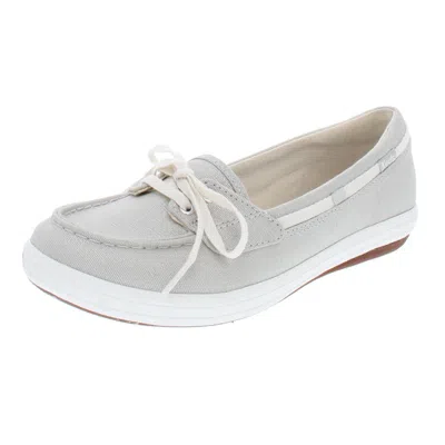 Keds Glimmer Womens Canvas Slip On Boat Shoes In Multi