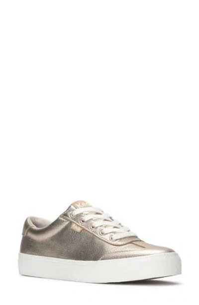 Keds Jump Kick Ttoe Sneaker In Gold