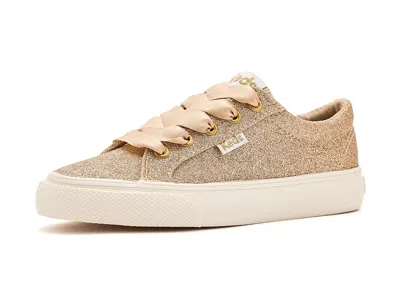 Keds Jumpkick Celebrations (little Kid/big Kid) Girl's Shoes Champagne Glitter : 11.5 Little Kid M, Synth