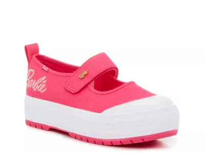 Keds X Barbie Platform Mary Jane In Pink