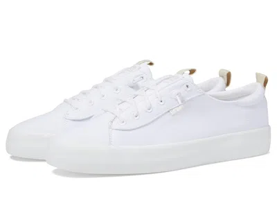 Keds Kickback Canvas Slip On In White
