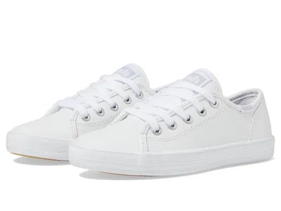Keds Kickstart (little Kid/big Kid) Girls Shoes White : 3.5 Big Kid M