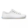 Keds Kid Big Kids Kickstart Leather Lace Up Leather Sneakers In White