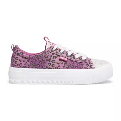 Keds Kid Big Kids Triple Step Canvas Sneakers In Fuchsia