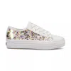 Keds Kid Big Kids Triple Up Glitter Leather Sneakers In White