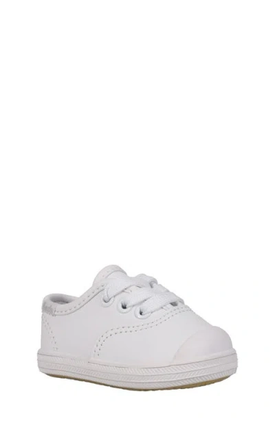 Keds ® Kids' Champion Cap Toe Crib Shoe In White