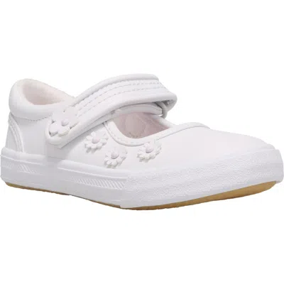 Keds ® Kids' Ella Mary Jane Sneaker In White
