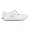Keds Little Kids Daphne Leather Sneakers In White