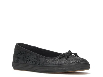 Keds Maisie Ballet Flat In Black