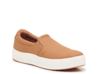 Keds Park Platform Slipon Sneaker In Brown