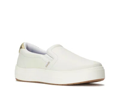 Keds Park Platform Slipon Sneaker Snow White/champagne