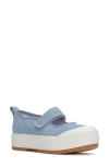 Keds Women's Mary Jane Denim Canvas Sneakers In Light Blue