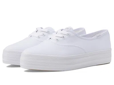 Keds Point Lace Up In White