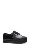 Keds ® Point Platform Sneaker In Black/black