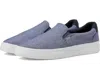 Keds Pursuit Flecked Chambray Sneakers Women's Navy Slip On Shoes Gal1115 In Multi