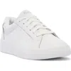 Keds ® Pursuit Low Top Sneaker In White/white Leather