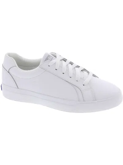 Keds Pursuit Leather Sneakers White