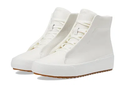 Keds Remi Mid Bootie Women's Shoes Off-white Leather: 7.5 B - Medium, Canvas