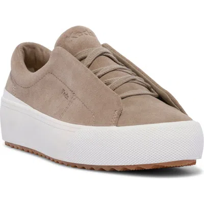 Keds Womens Suede Slip On Casual And Fashion Sneakers In Medium Beige Suede