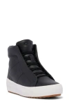 Keds Women's Remi Mid Zip Leather Booties Leather In Black