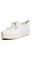 KEDS SKYLER CANVAS SNEAKERS WHITE