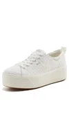 Keds Skyler Festival Eyelet Sneakers Snow White In Snow White