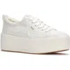 Keds Skyler Festival Eyelet Sneakers Snow White In White