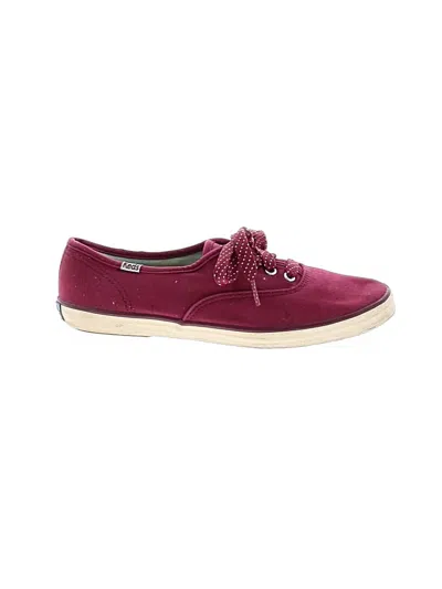 Pre-owned Keds Sneakers In Burgundy