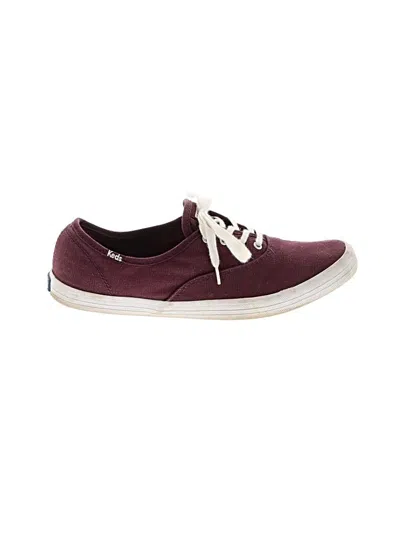 Pre-owned Keds Sneakers In Burgundy