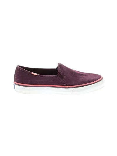 Pre-owned Keds Sneakers In Burgundy