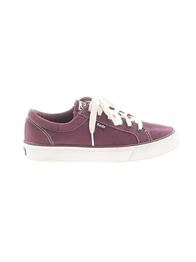 Pre-owned Keds Sneakers In Burgundy