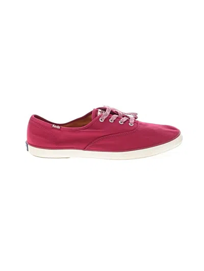 Pre-owned Keds Sneakers In Burgundy
