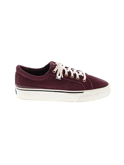 Pre-owned Keds Sneakers In Burgundy