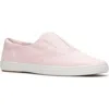 Keds Women's Champion Square Toe Canvas Slip On Canvas Sneakers In Pink A Boo
